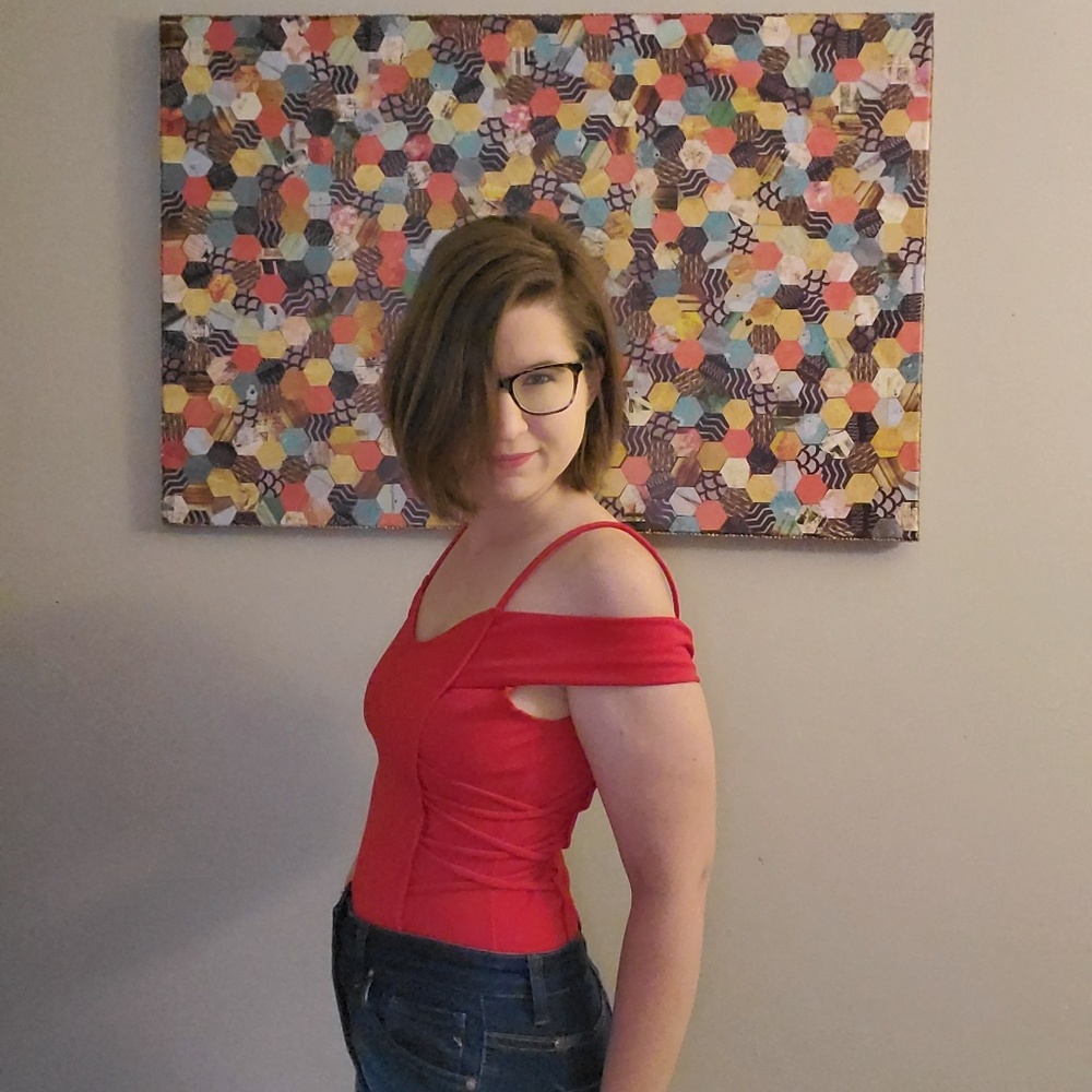 Red Body Suit